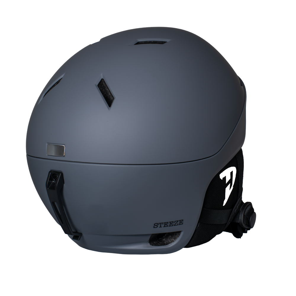Daytona Steeze Snowboard Helmet - Adjustable Helmet for Men, Women & Youth - Dull Grey Finish - Image 4