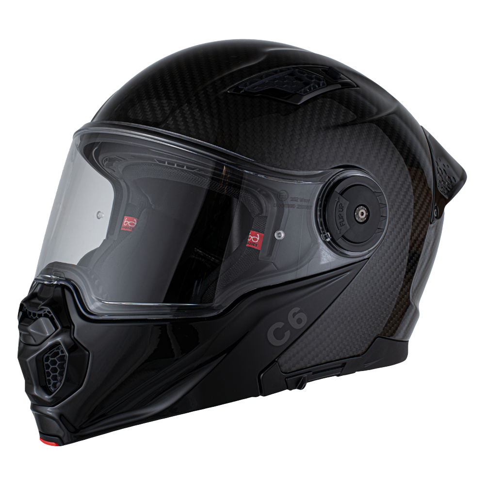 D.O.T. & ECE Daytona C6- Grey Carbon Fiber - Image 2