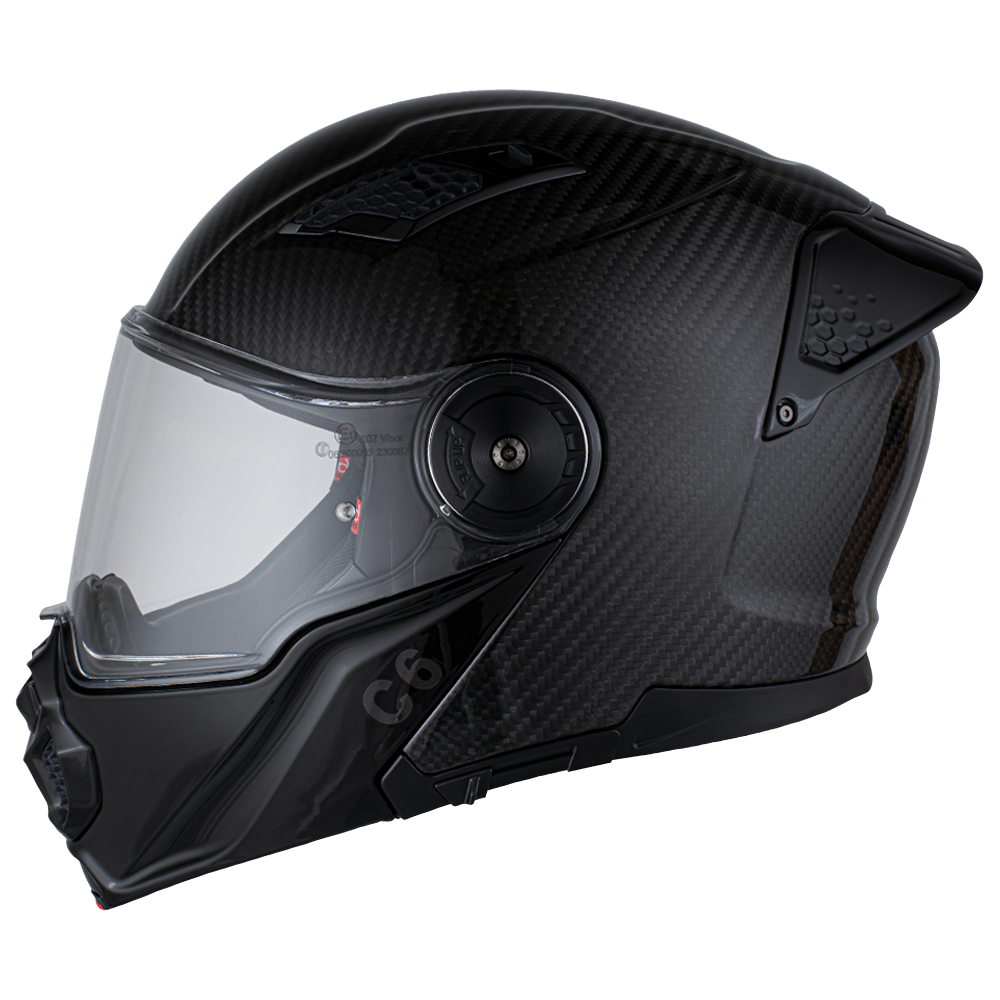 D.O.T. & ECE Daytona C6- Grey Carbon Fiber - Image 3