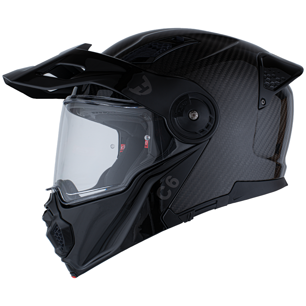 D.O.T. & ECE Daytona C6- Grey Carbon Fiber - Image 7