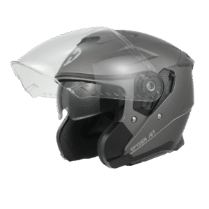 D.O.T. & ECE Daytona Spyder Jet- Gun Metal Grey Dull Metallic