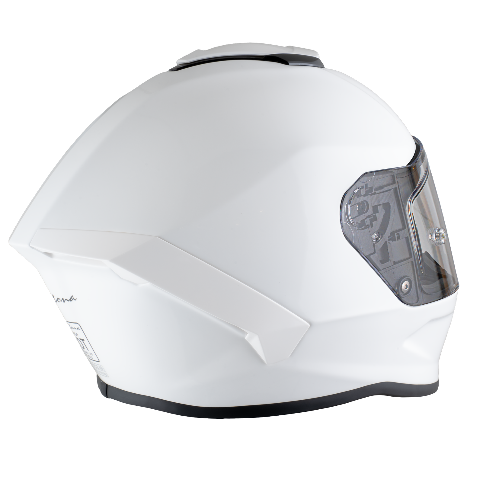 D.O.T. & ECE Daytona Viper- Hi-Gloss White - Image 5