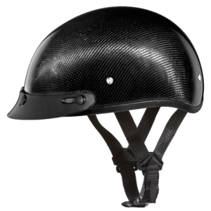 D.O.T. Daytona Skull Cap- Grey Carbon Fiber