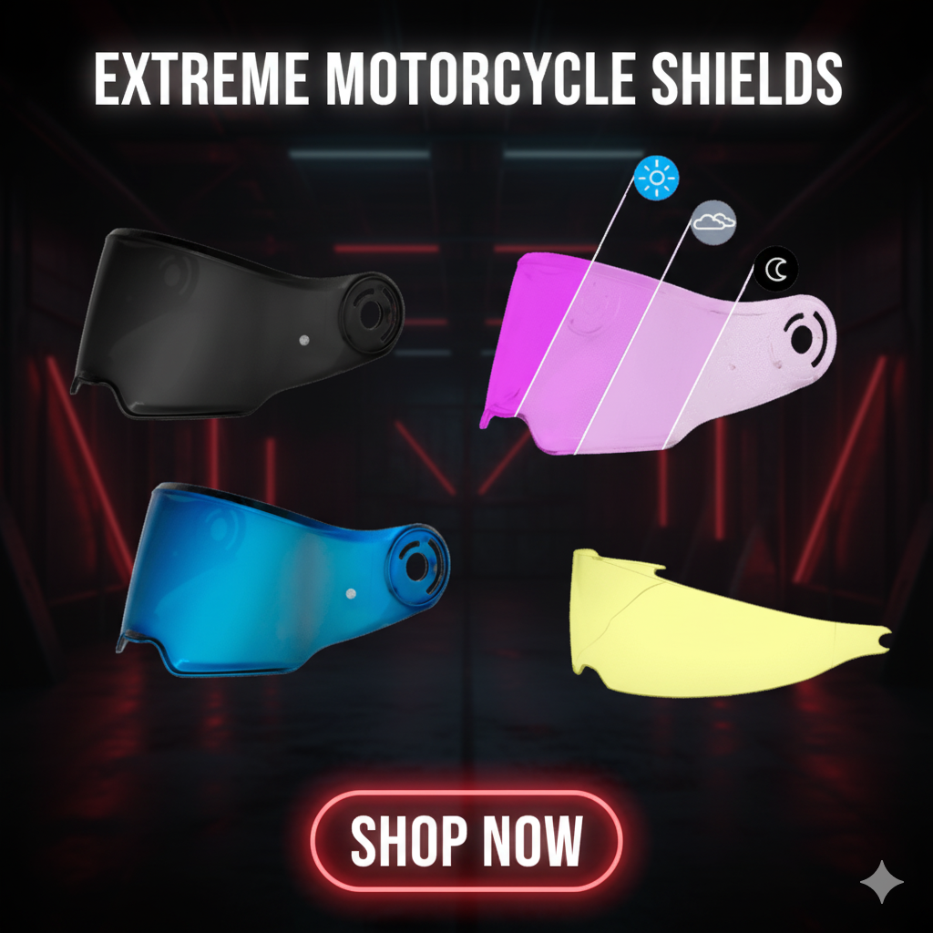 x-treme daytona motorcycle helmets, half shell, lightest smallest best construction